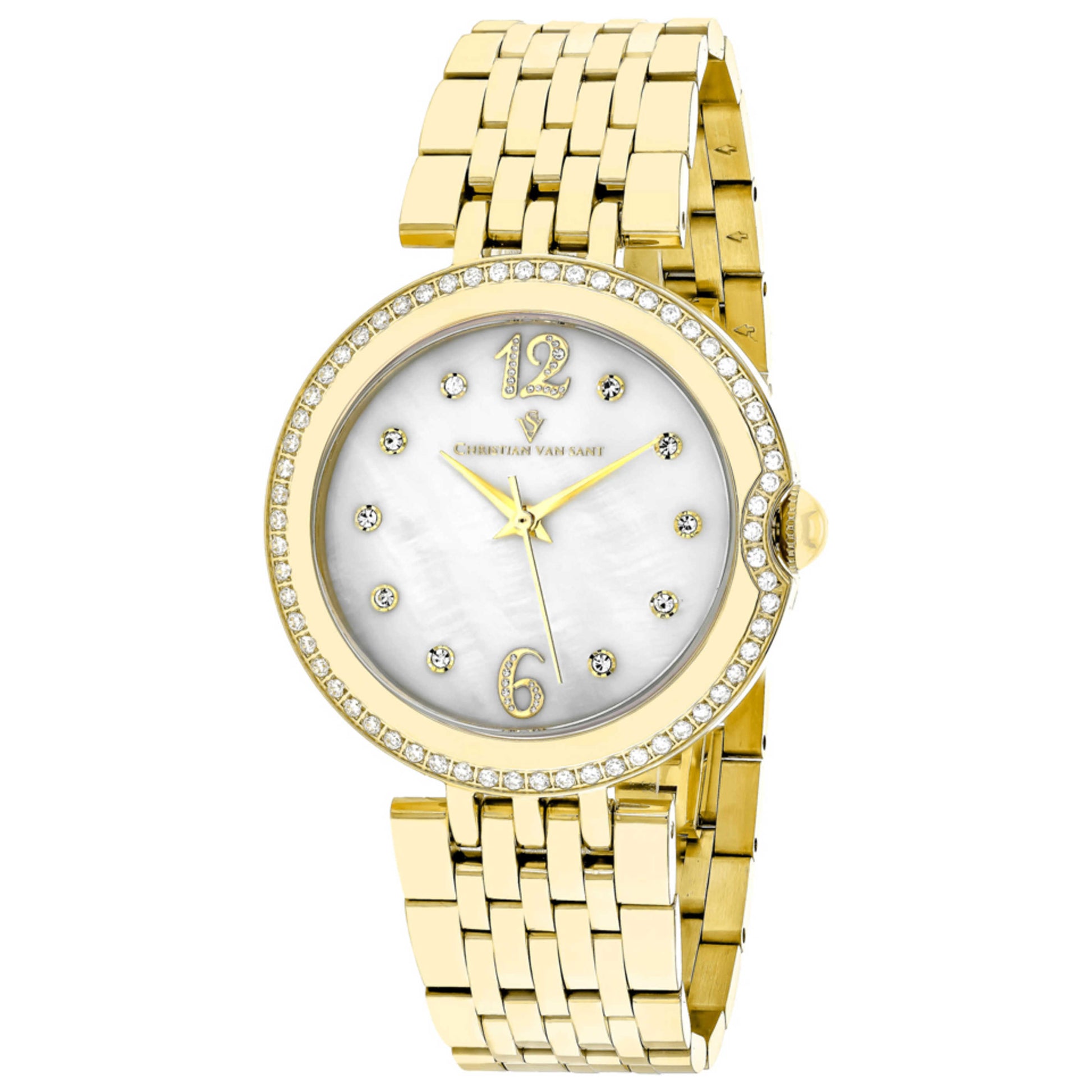 Front view of Christian Van Sant Jasmine Women's Quartz Watch CV1615