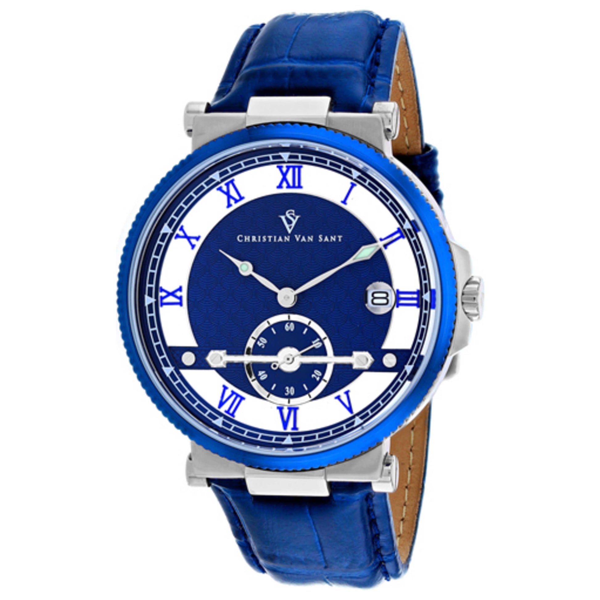 Front view of Christian Van Sant Clepsydra Men's Quartz Watch CV1700