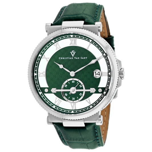 Front view of Christian Van Sant Clepsydra Men's Quartz Watch CV1701