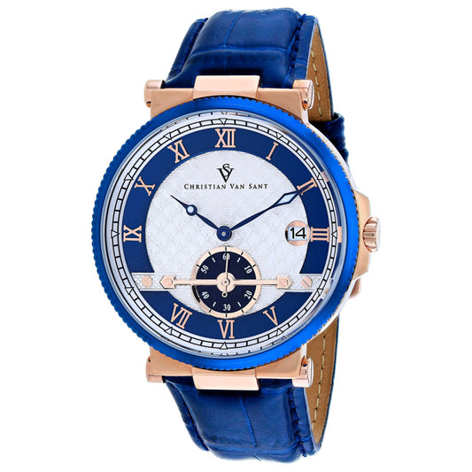Front view of Christian Van Sant Clepsydra Men's Quartz Watch CV1702
