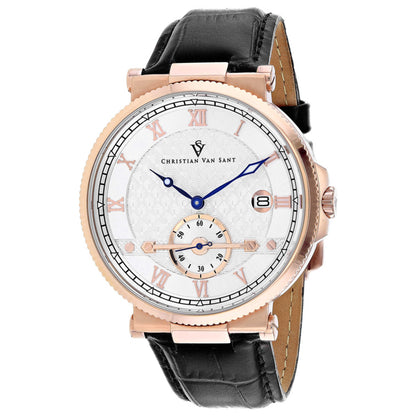 Front view of Christian Van Sant Clepsydra Men's Quartz Watch CV1703