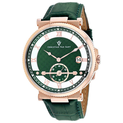 Front view of Christian Van Sant Clepsydra Men's Quartz Watch CV1705