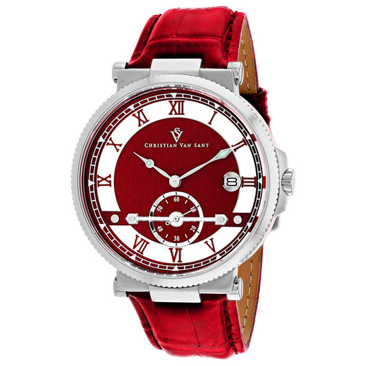 Front view of Christian Van Sant Clepsydra Men's Quartz Watch CV1706