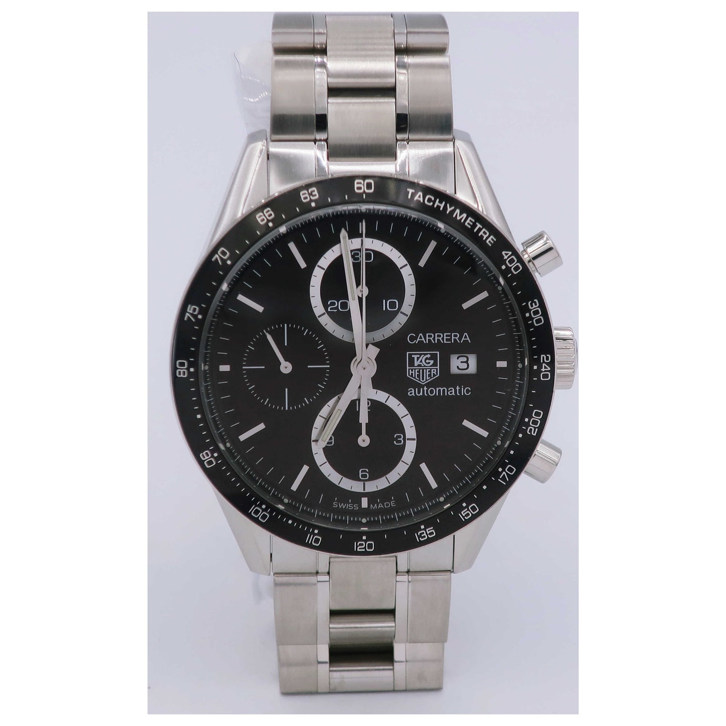Front view of Tag Heuer Carrera Men's Automatic Watch CV2010-BA0794-SDV