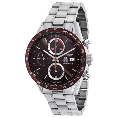 Front view of Tag Heuer Carrera Men's Automatic Watch CV2013-BA0794