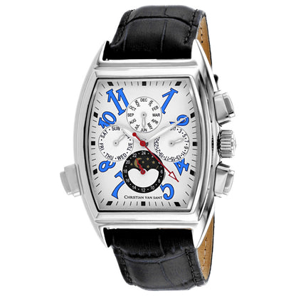 Front view of Christian Van Sant Grandeur Men's Automatic Watch CV2134