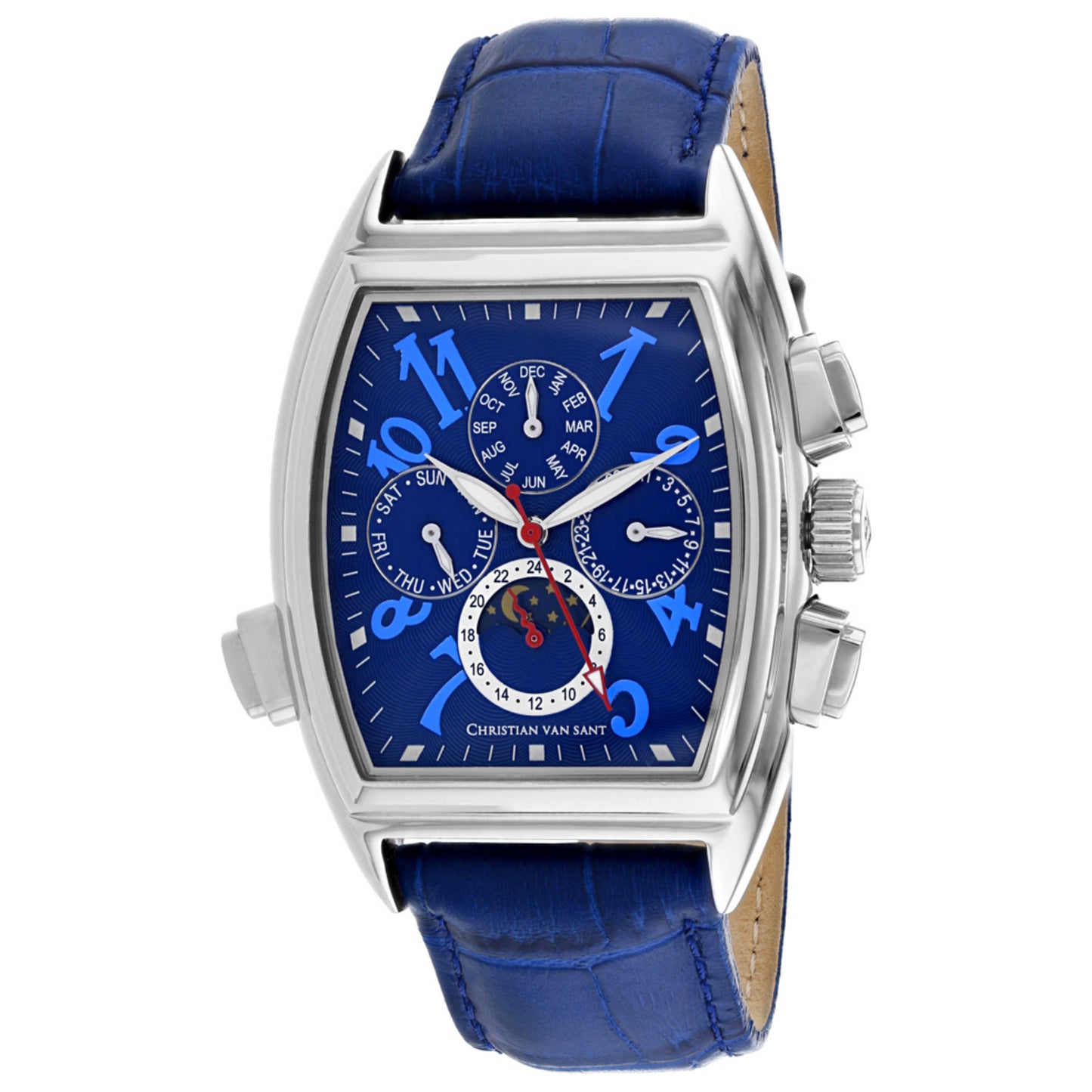 Front view of Christian Van Sant Grandeur Men's Automatic Watch CV2135