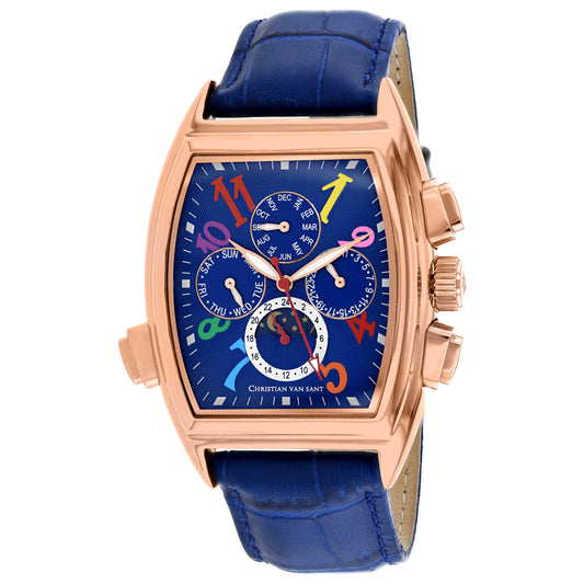 Front view of Christian Van Sant Grandeur Men's Automatic Watch CV2138