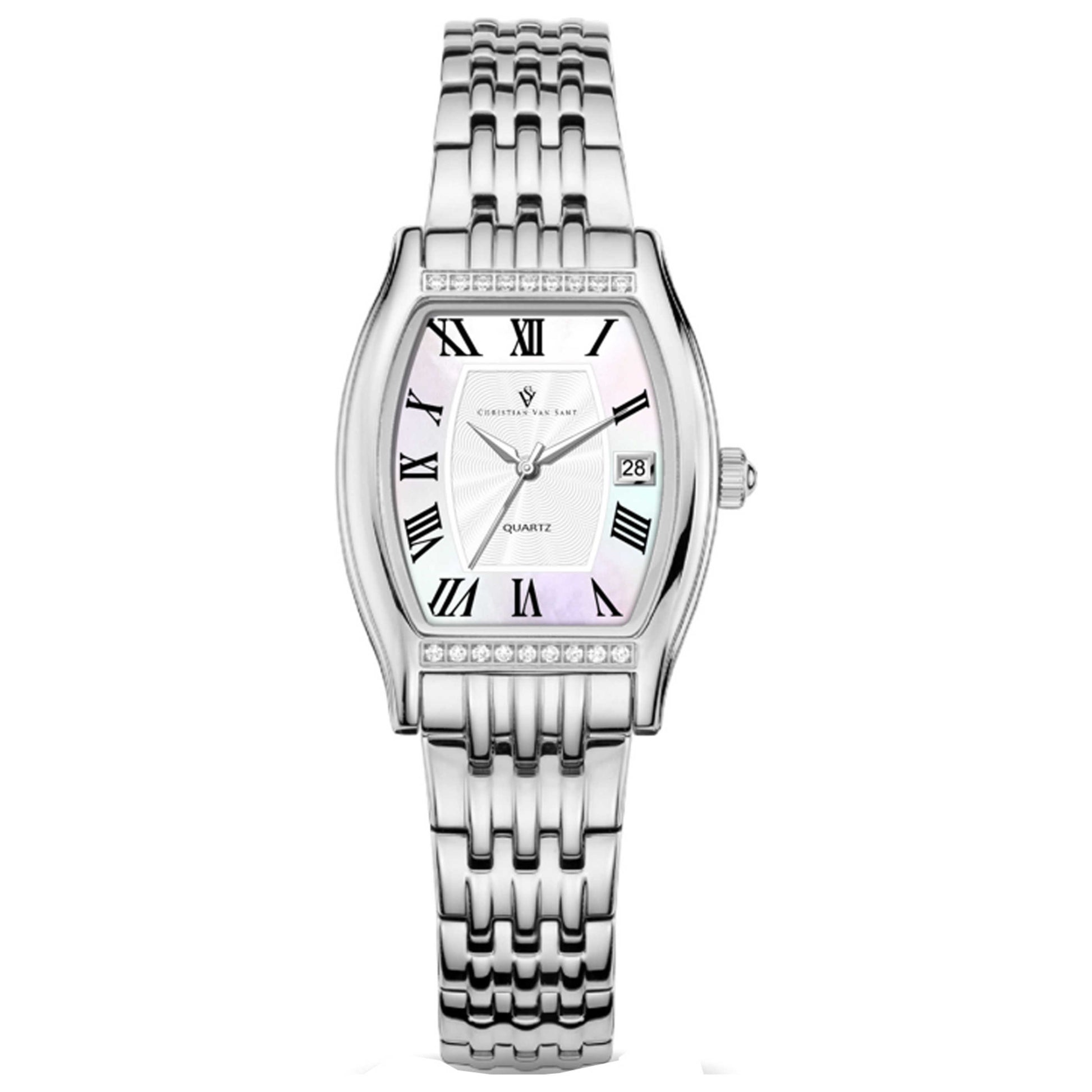 Front view of Christian Van Sant Gemma Women's Quartz Watch CV2450