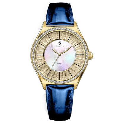 Front view of Christian Van Sant Luna Women's Quartz Watch CV3203