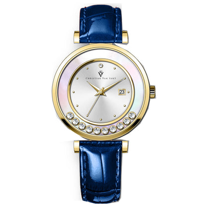 Front view of Christian Van Sant Bria Women's Quartz Watch CV3813