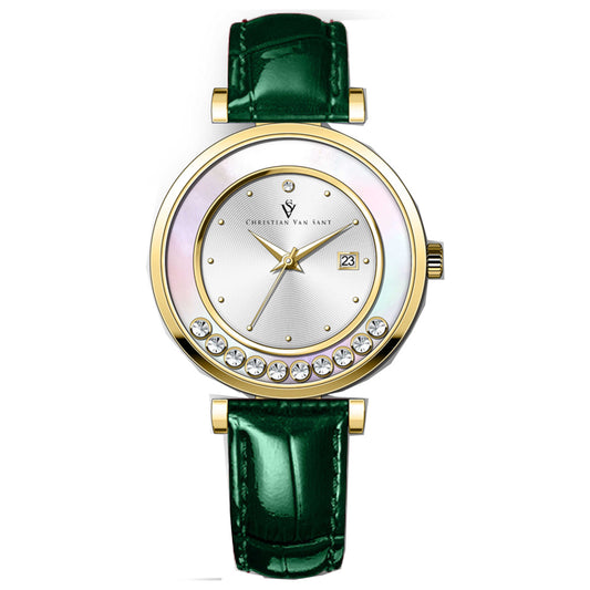 Front view of Christian Van Sant Bria Women's Quartz Watch CV3814