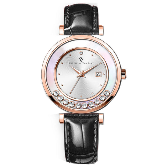 Front view of Christian Van Sant Bria Women's Quartz Watch CV3815