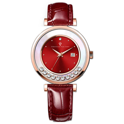 Front view of Christian Van Sant Bria Women's Quartz Watch CV3816