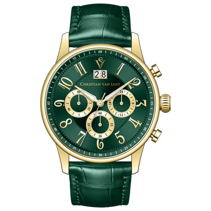 Front view of Christian Van Sant Heritage Men's Quartz Watch CV3943