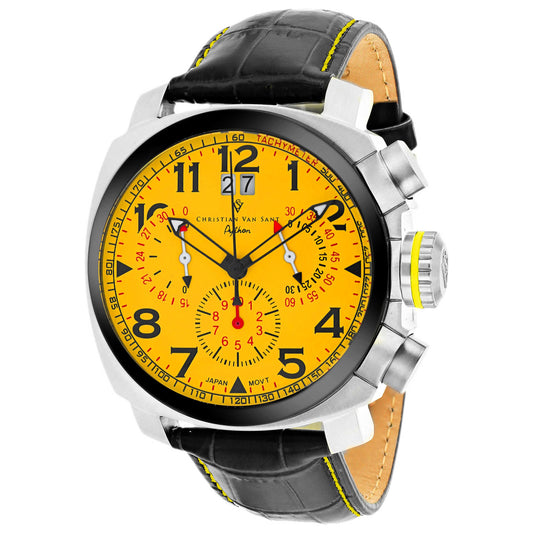 Front view of Christian Van Sant Grand Python Men's Quartz Watch CV3AU12