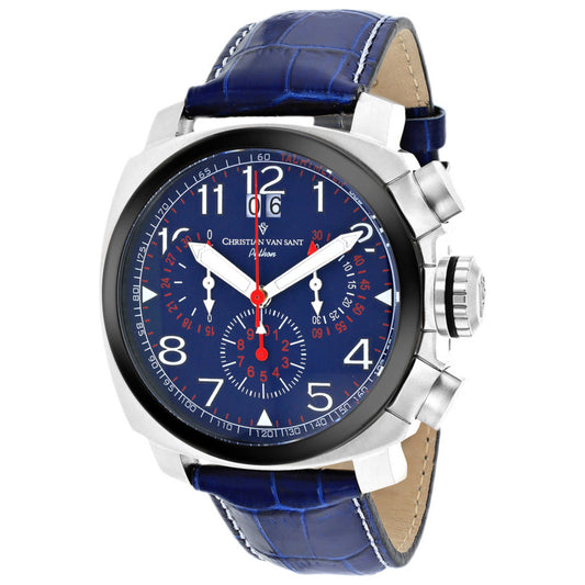 Front view of Christian Van Sant Grand Python Men's Quartz Watch CV3AU3