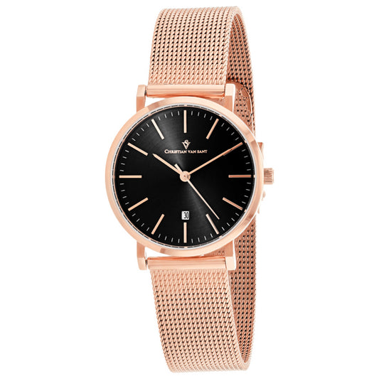 Front view of Christian Van Sant Paradigm Women's Quartz Watch CV4221