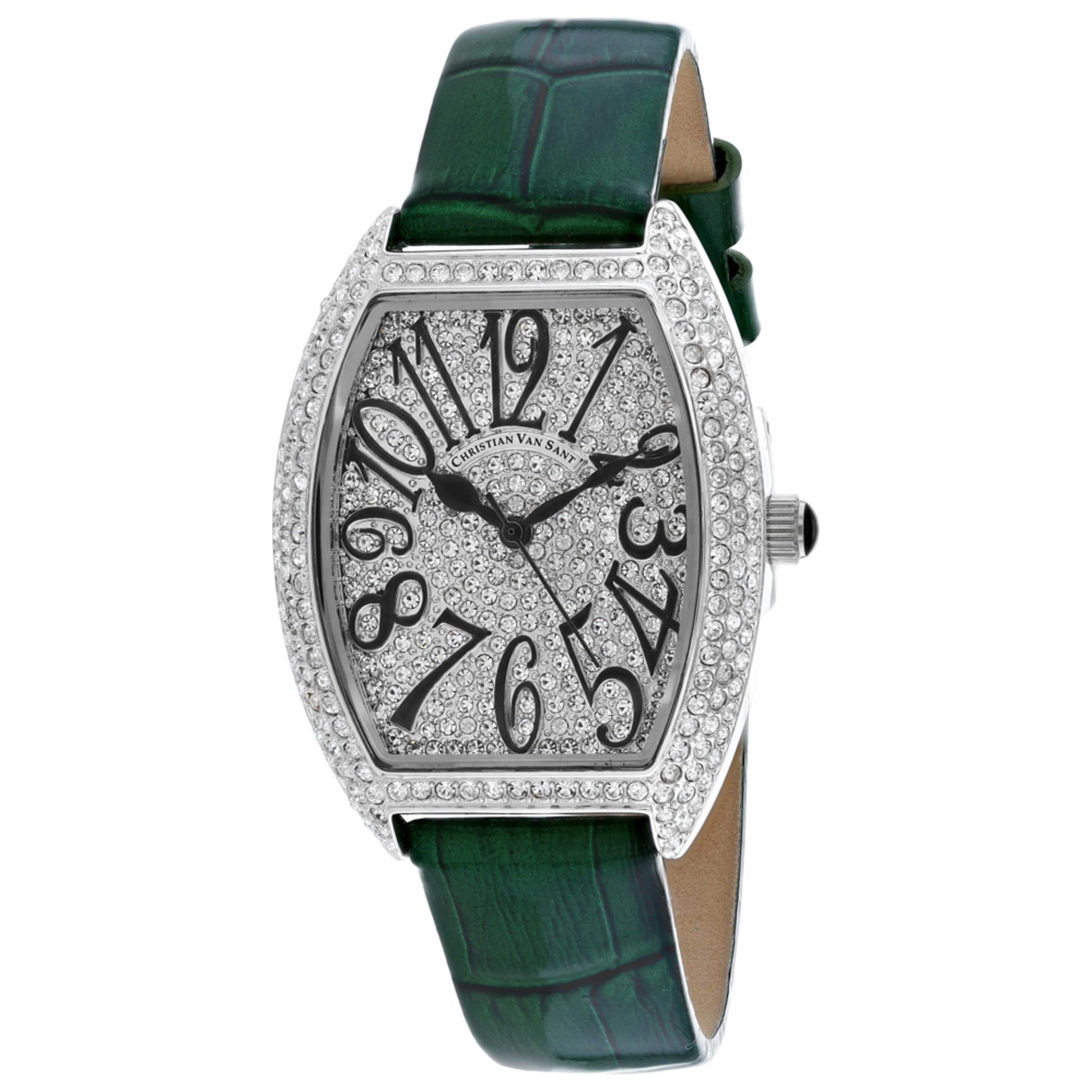 Front view of Christian Van Sant Elegant Women's Quartz Watch CV4821G