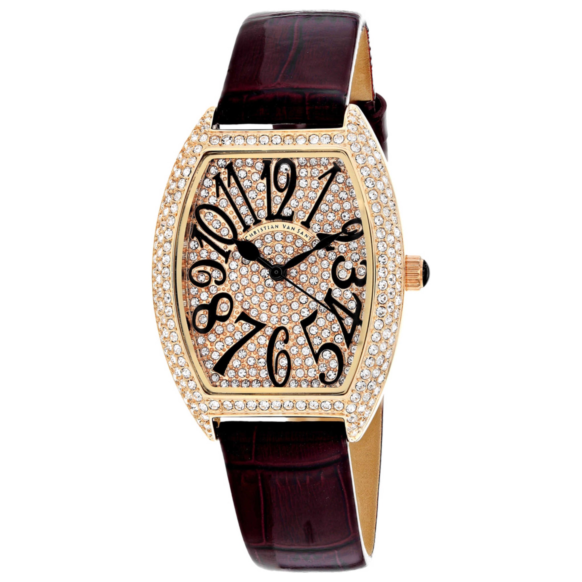 Front view of Christian Van Sant Elegant Women's Quartz Watch CV4822