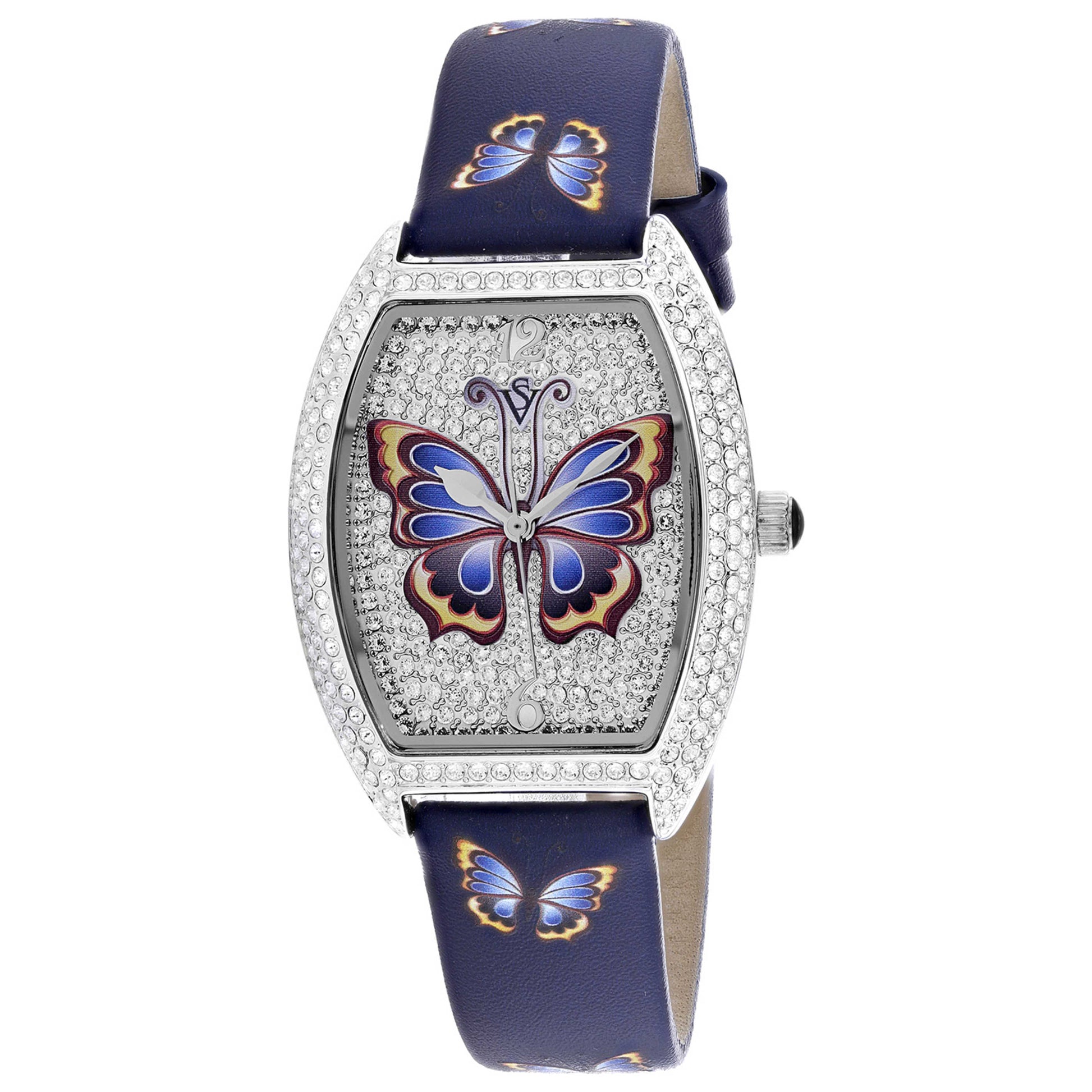 Front view of Christian Van Sant Papillon Women's Quartz Watch CV4872