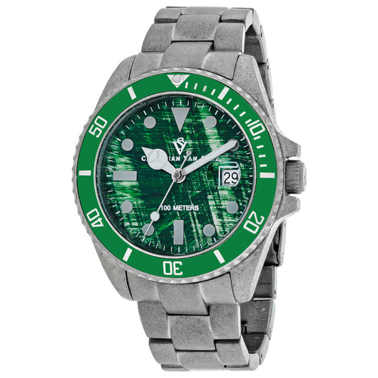 Front view of Christian Van Sant Montego Vintage Men's Quartz Watch CV5102B