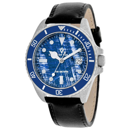 Front view of Christian Van Sant Montego Vintage Men's Quartz Watch CV5103LB