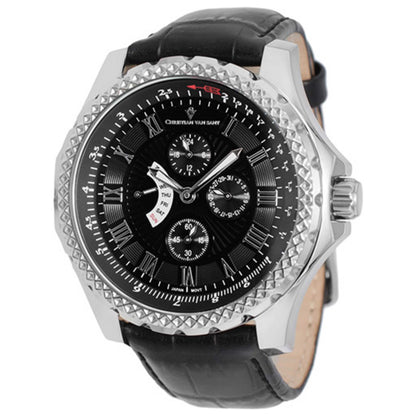 Front view of Christian Van Sant Retrograde Men's Quartz Watch CV5111