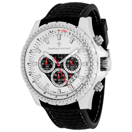 Front view of Christian Van Sant Sport Retrograde Men's Quartz Watch CV5122