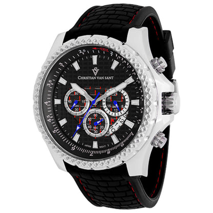 Front view of Christian Van Sant Sport Retrograde Men's Quartz Watch CV5123