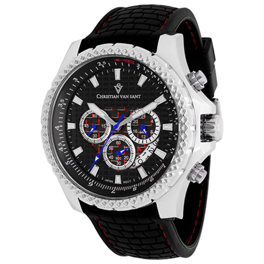 Front view of Christian Van Sant Sport Retrograde Men's Quartz Watch CV5123