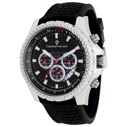 Front view of Christian Van Sant Sport Retrograde Men's Quartz Watch CV5124