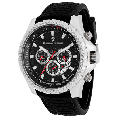Front view of Christian Van Sant Sport Retrograde Men's Quartz Watch CV5125