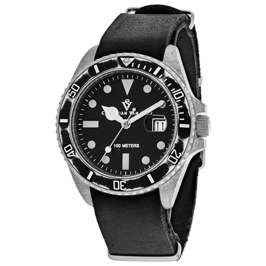 Front view of Christian Van Sant Montego Vintage Men's Quartz Watch CV5200