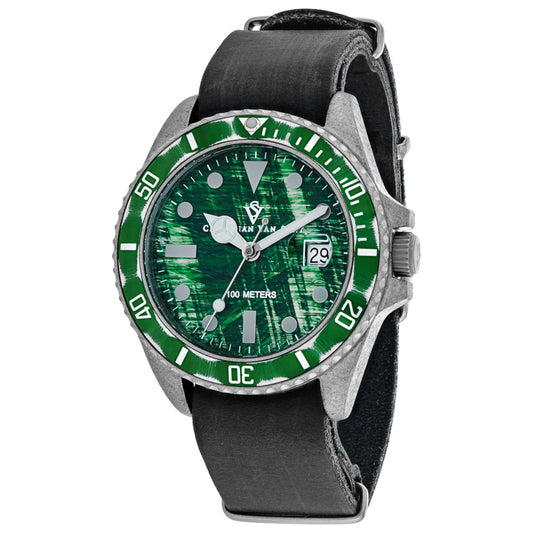 Front view of Christian Van Sant Montego Vintage Men's Quartz Watch CV5202