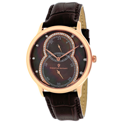 Front view of Christian Van Sant Infinie Women's Quartz Watch CV5413