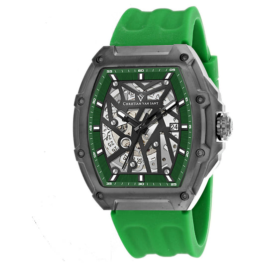 Front view of Christian Van Sant Odyssey Men's Automatic Watch CV6188