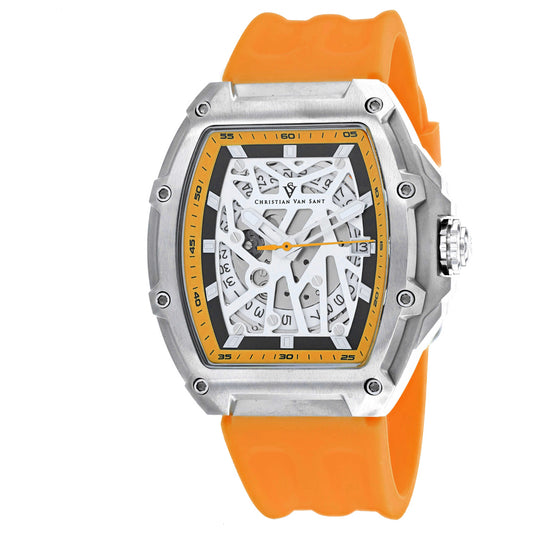 Front view of Christian Van Sant Odyssey Men's Automatic Watch CV6193