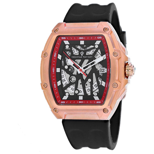 Front view of Christian Van Sant Odyssey Men's Automatic Watch CV6194B