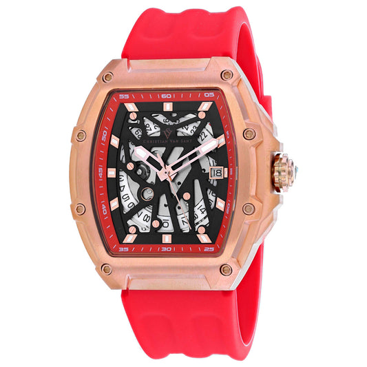 Front view of Christian Van Sant Odyssey Men's Automatic Watch CV6194