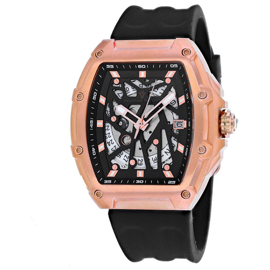 Front view of Christian Van Sant Odyssey Men's Automatic Watch CV6195
