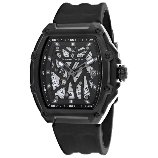 Front view of Christian Van Sant Odyssey Men's Automatic Watch CV6196