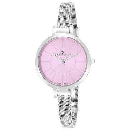 Front view of Christian Van Sant Skinny Women's Quartz Watch CV6612