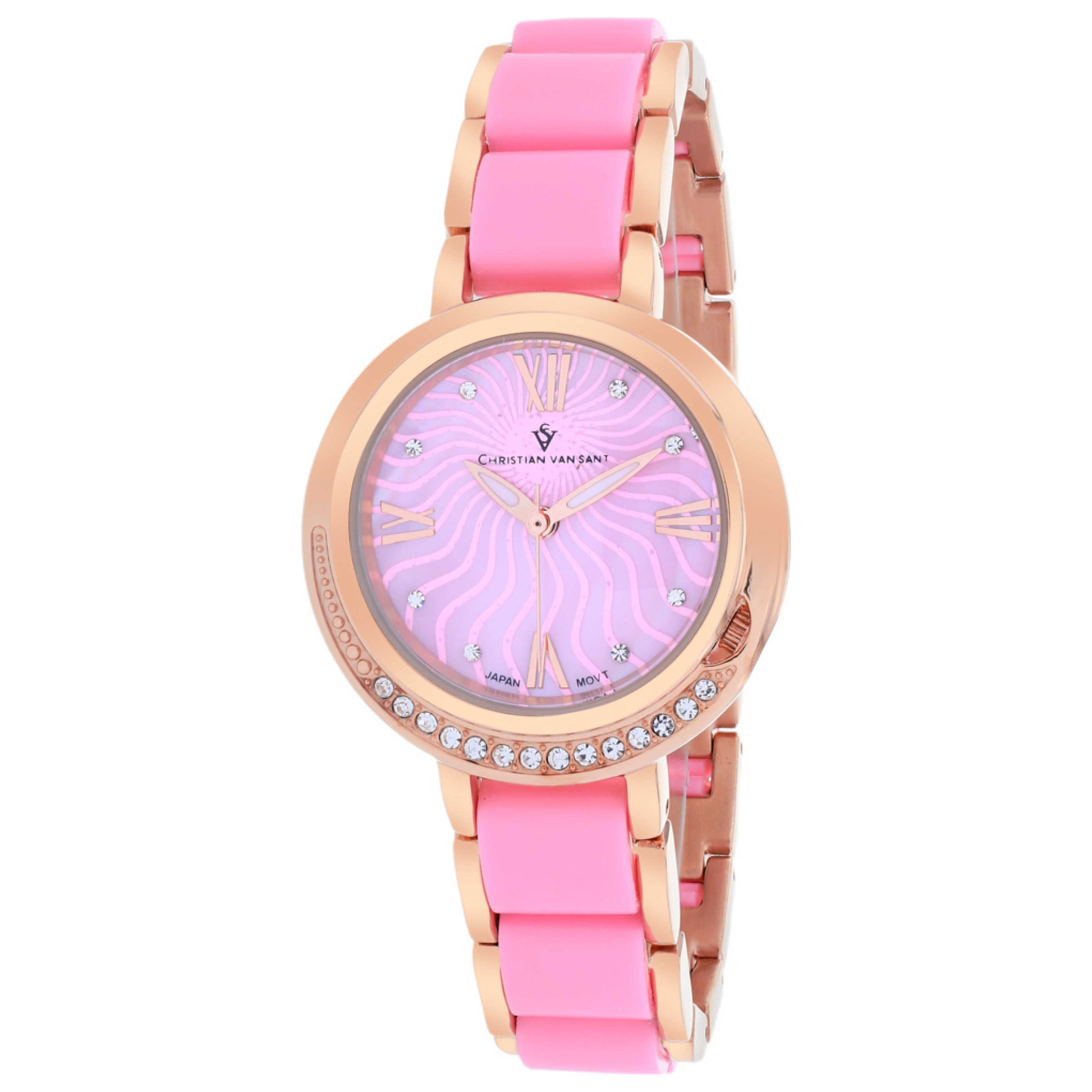 Front view of Christian Van Sant Eternelle Women's Quartz Watch CV7613