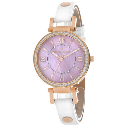 Front view of Christian Van Sant Petite Women's Swiss Quartz (Battery-Powered) Watch CV8133