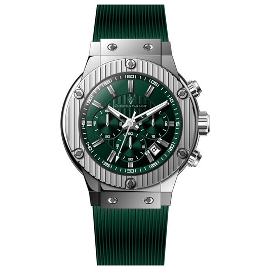 Front view of Christian Van Sant Monarchy Men's Quartz Watch CV8143