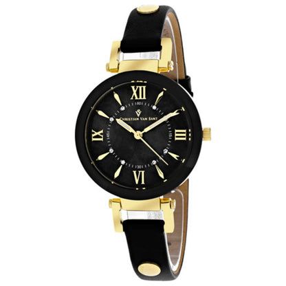 Front view of Christian Van Sant Petite Women's Swiss Quartz (Battery-Powered) Watch CV8162