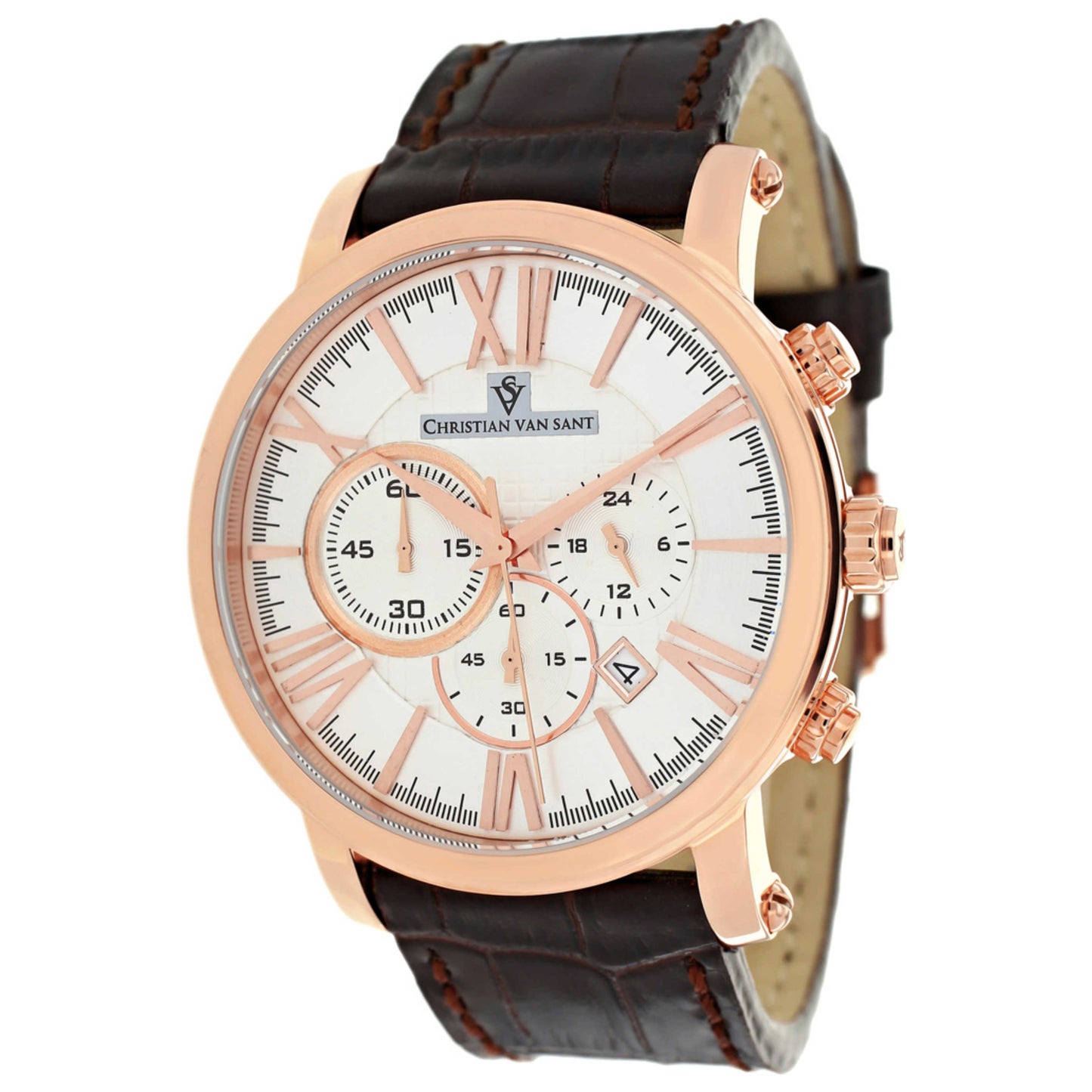 Front view of Christian Van Sant Mister Men's Quartz Watch CV8322