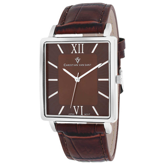 Front view of Christian Van Sant Monte Cristo Men's Quartz Watch CV8511