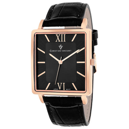 Front view of Christian Van Sant Monte Cristo Men's Quartz Watch CV8514